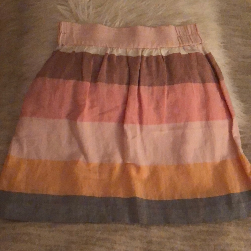 Loft multicolored skirt